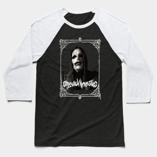 Johnny Depp ”The Crow” Mask Baseball T-Shirt